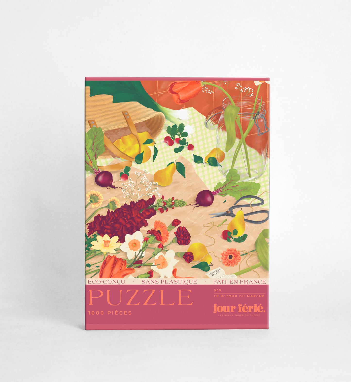 Le retour du marché - puzzle 1000 pces