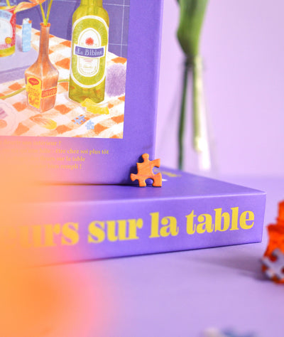 Des fleurs sur la table - puzzle 500 pces