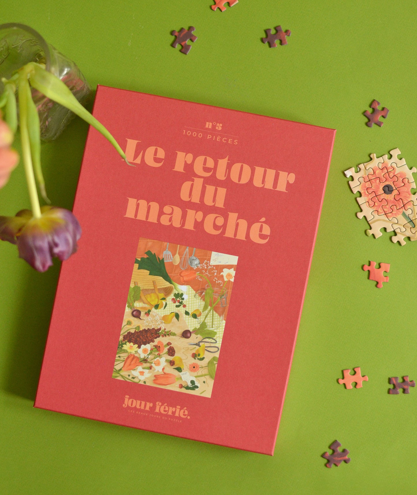 Le retour du marché - puzzle 1000 pces