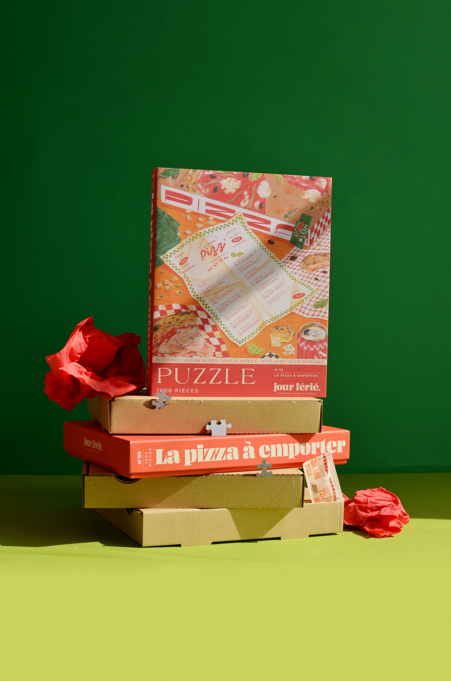 La pizza à emporter - puzzle 1000 pces