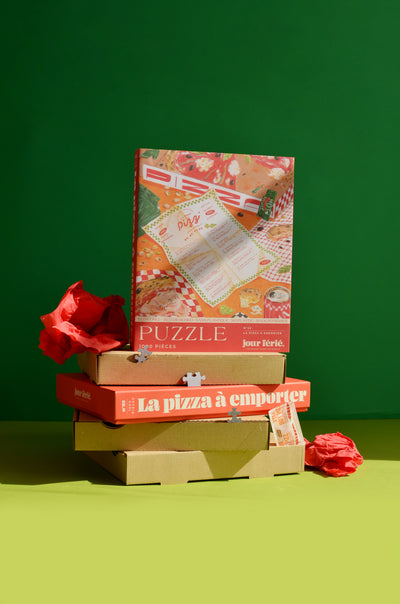 La pizza à emporter - puzzle 1000 pces