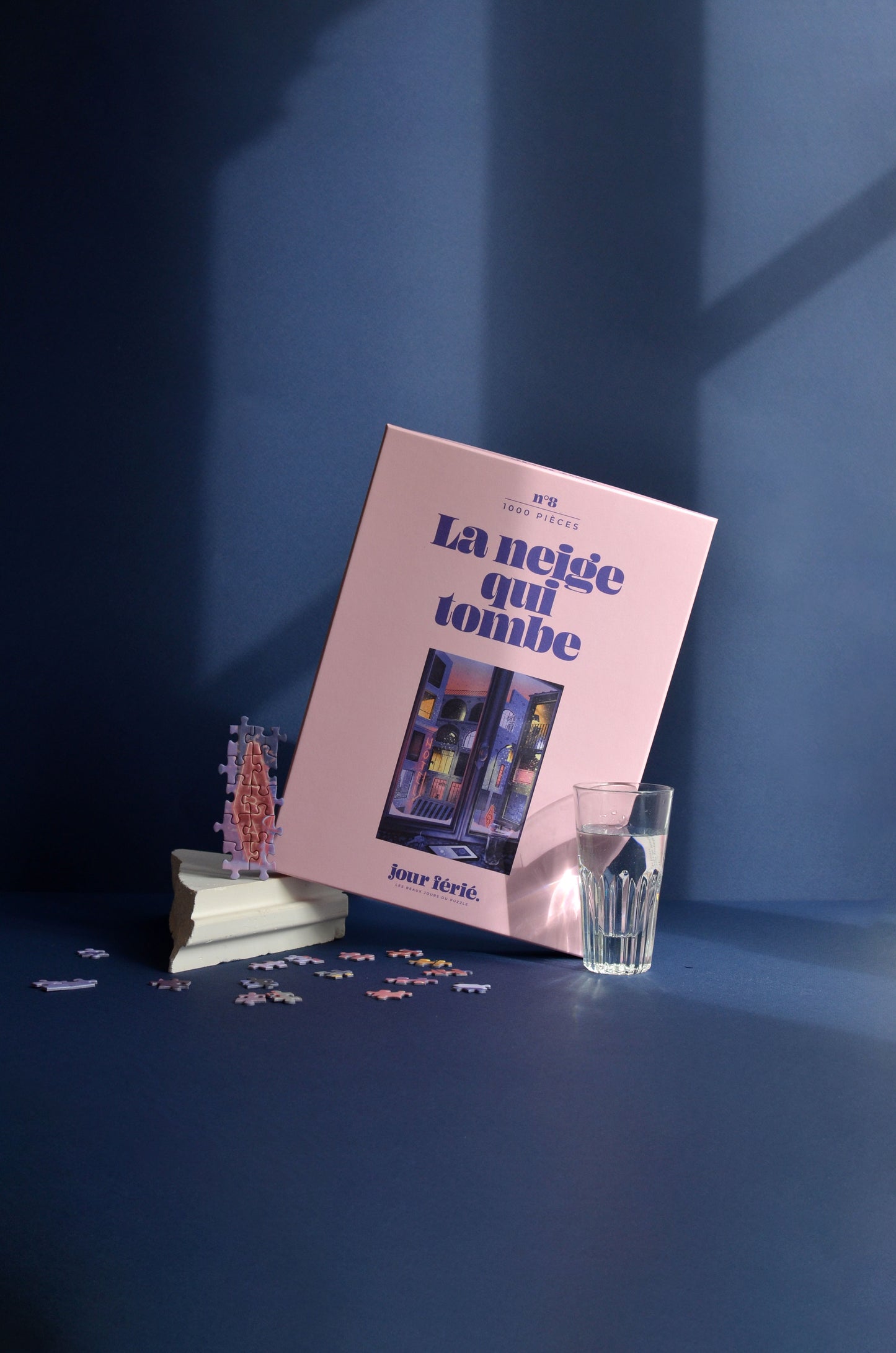 La neige qui tombe - puzzle 1000 pces