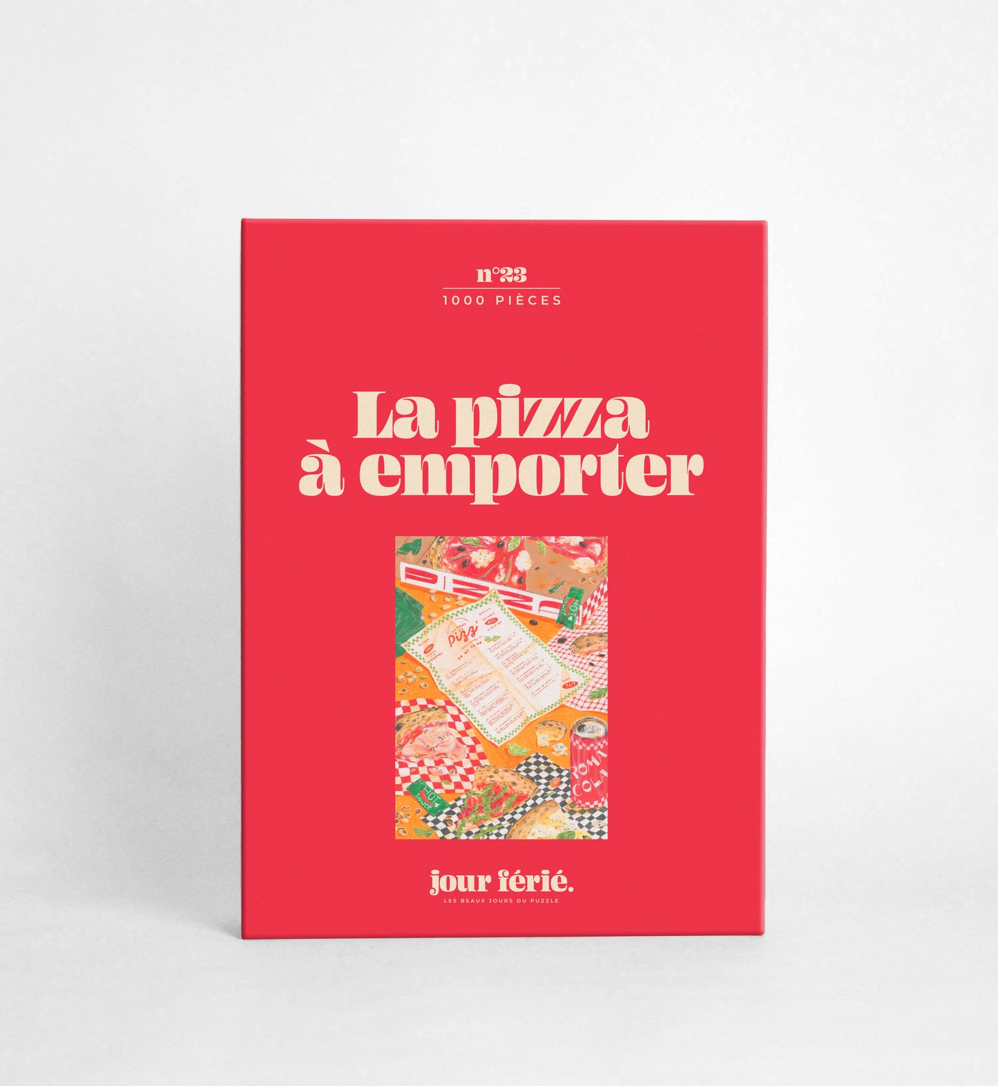 La pizza à emporter - puzzle 1000 pces