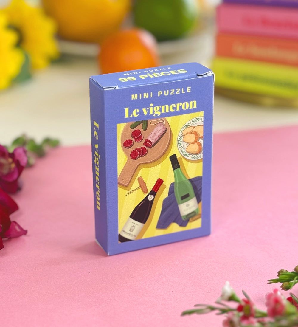 Mini puzzle - le vigneron