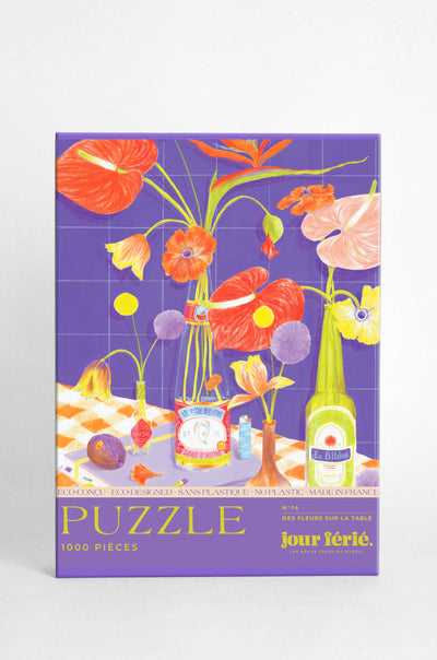 Des fleurs sur la table - puzzle 500 pces