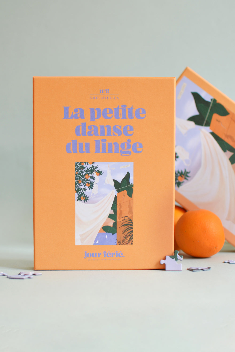 La petite danse du linge - puzzle 500 pces