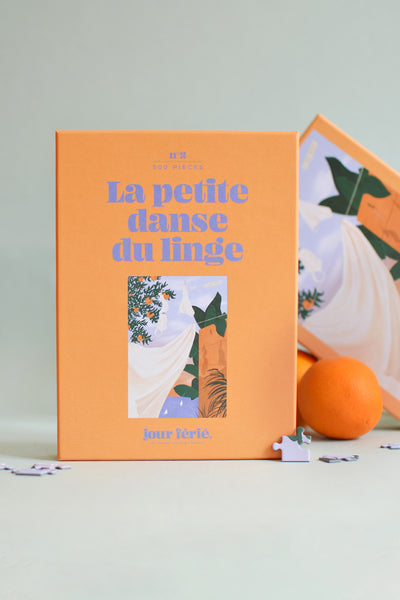 La petite danse du linge - puzzle 500 pces