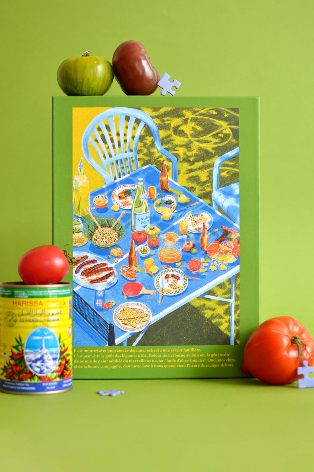 Manger dehors - puzzle 1000 pces