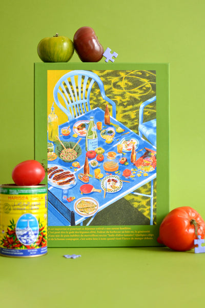 Manger dehors - puzzle 1000 pces