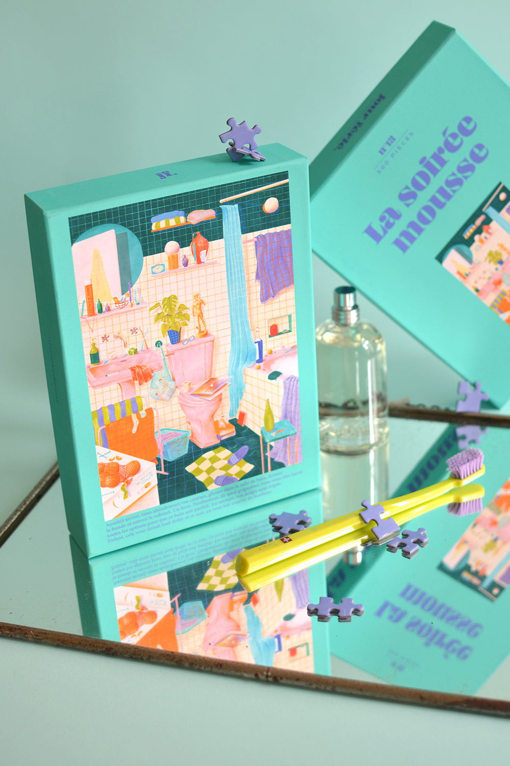 La soirée mousse - puzzle 500 pces