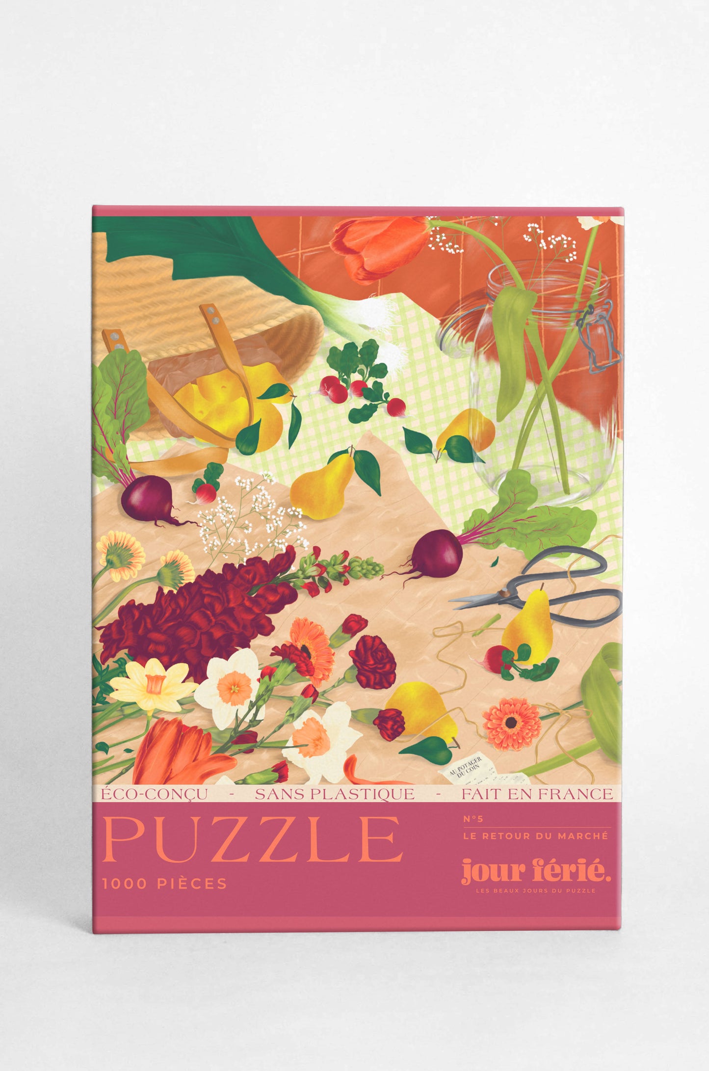 Le retour du marché - puzzle 1000 pces